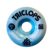 Load image into Gallery viewer, Darkroom Wheels Triclops Blue Marbles 52mm 95a
