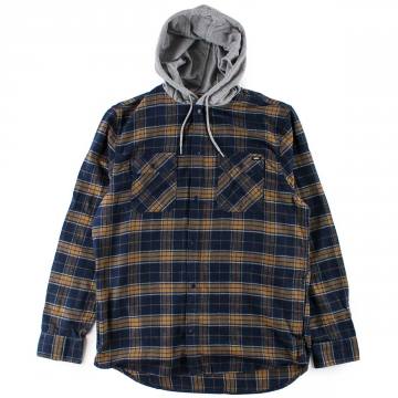 Vans flannel hoodie on sale