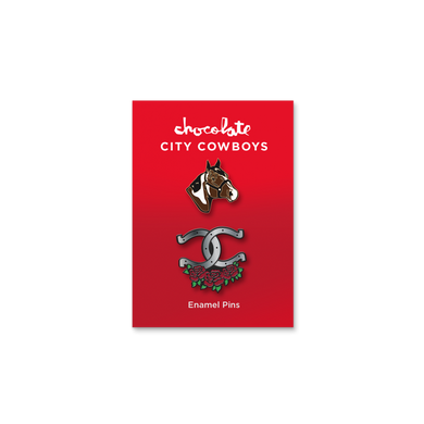 Chocolate Pin City Cowboys