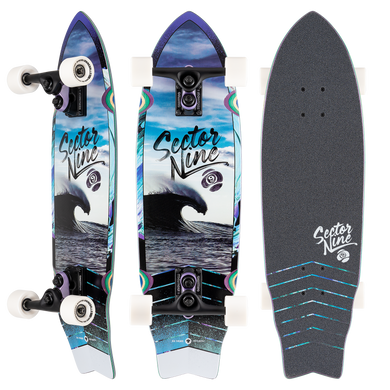 Sector 9 Complete Wavepark Shadow 30.25 x 8.75