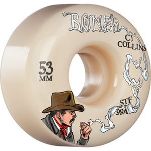Bones STF 53mm V2 99a Collins Cowboy Up