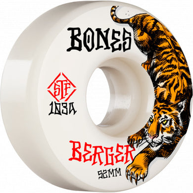 Bones Wheels STF 52mm Berger The Hunter Slims V3 103a