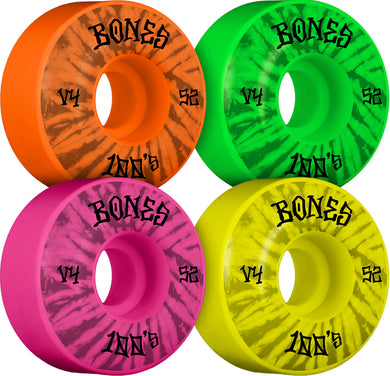 Bones 100's 52mm V4 Standard Party Pack