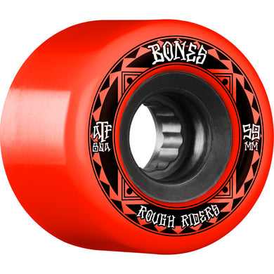 Bones ATF Rough Riders Wheels Red 59mm 80a