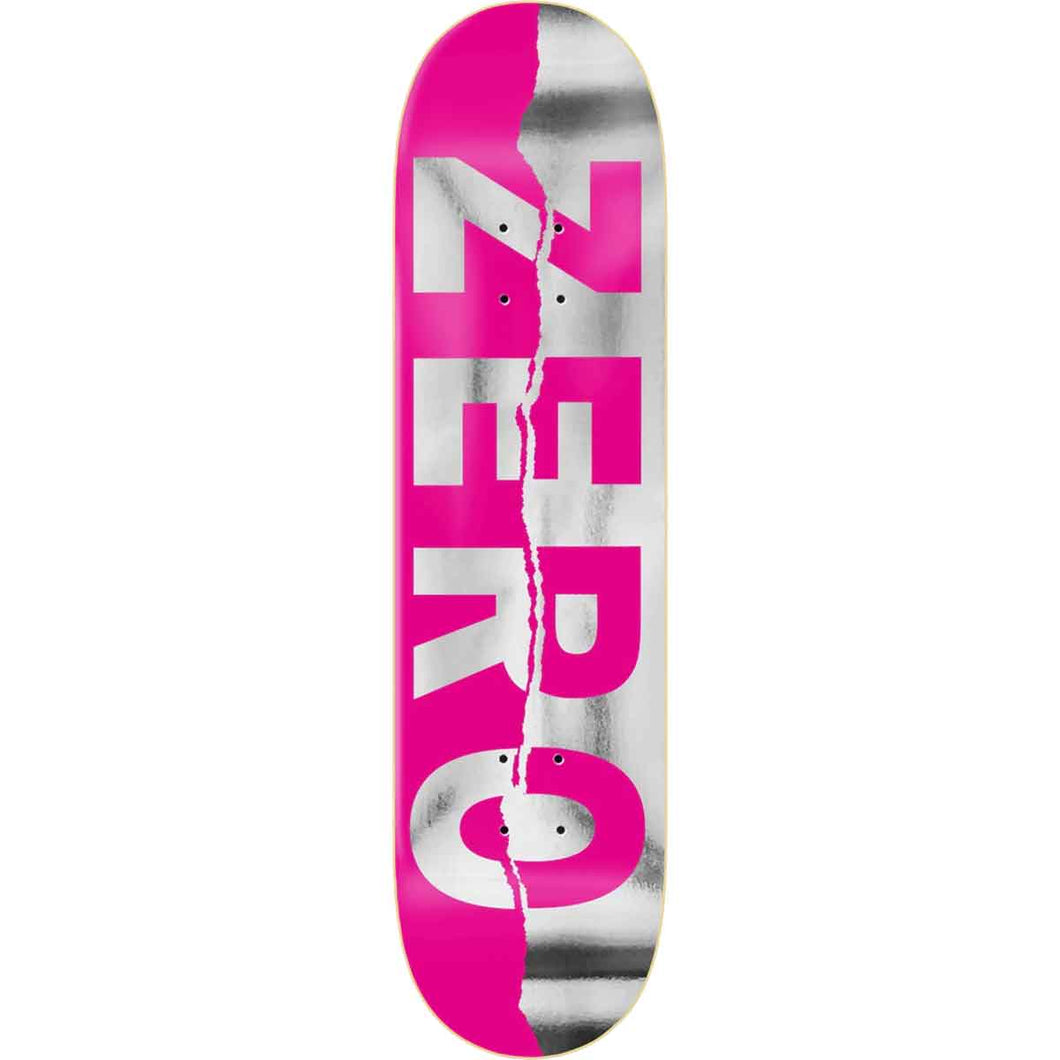 Zero Deck Ripped Army Pink 8.25