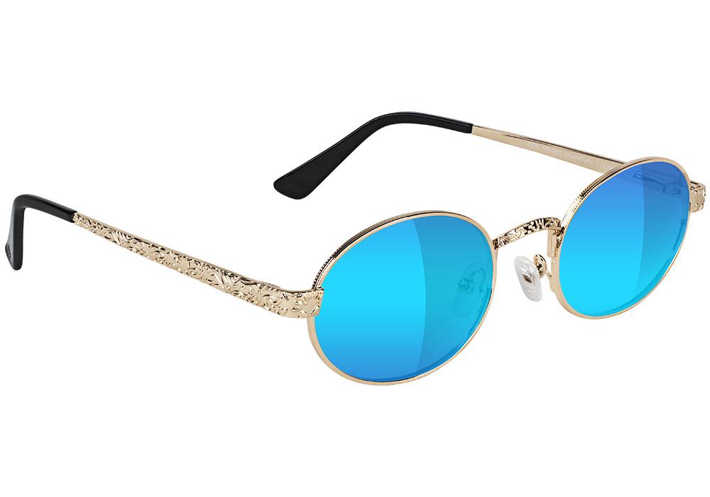 Glassy Zion Premium Polarized Gold/Blue Mirror