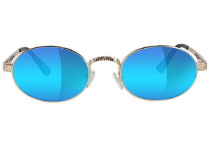 Glassy Zion Premium Polarized Gold/Blue Mirror