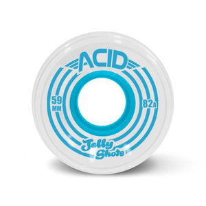 Acid Wheel Jelly Shots 59mm 82a White