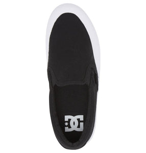 DC Infinite Slip Black White Kids