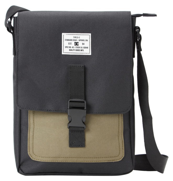 DC Bag Explorer Satchel Black Olive Shoulder Bag