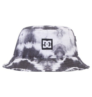 DC Hat Rip Tide Bucket Tie Dye Black/White
