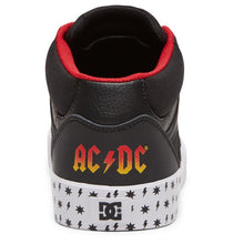 Load image into Gallery viewer, DC Kalis Vulc Mid ACDC Black White Red
