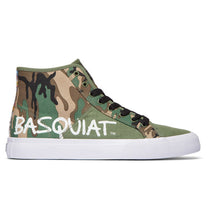 Load image into Gallery viewer, DC Manual Hi Basquiat Black/Military Camo