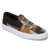 Load image into Gallery viewer, DC Manual Slip-On Basquiat Black Graphic
