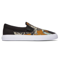 Load image into Gallery viewer, DC Manual Slip-On Basquiat Black Graphic