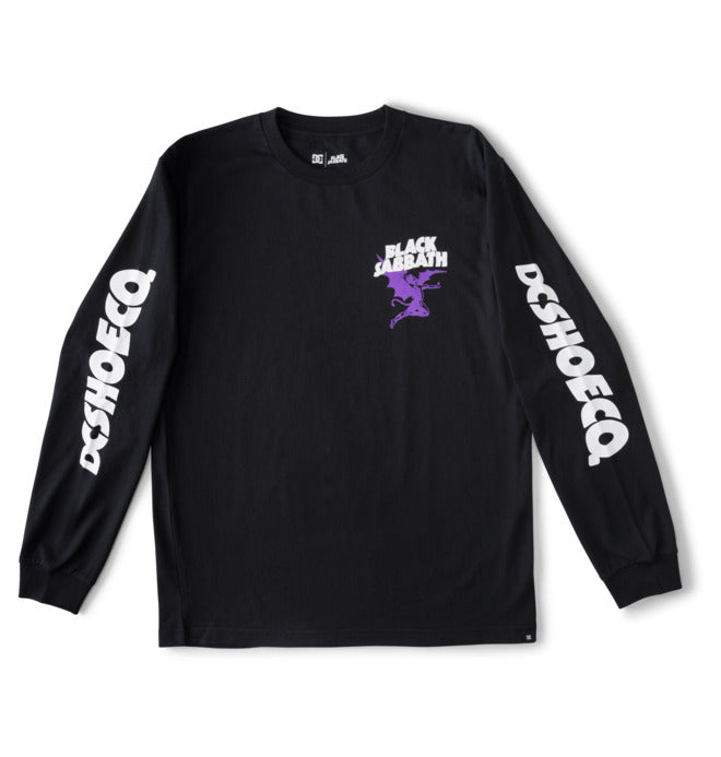 DC Long Sleeve Tee DC X Black Sabbath Black – Precision