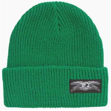 Anti Hero Beanie Eagle Cuff Green Black White