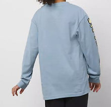 Load image into Gallery viewer, Vans Youth Long Sleeve Tee Angler Fish Ashley Blue