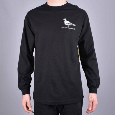 Anti Hero Long Sleeve Lil Pigeon Black