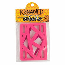 Load image into Gallery viewer, Krooked Risers 1/8&#39;&#39; Set Pink