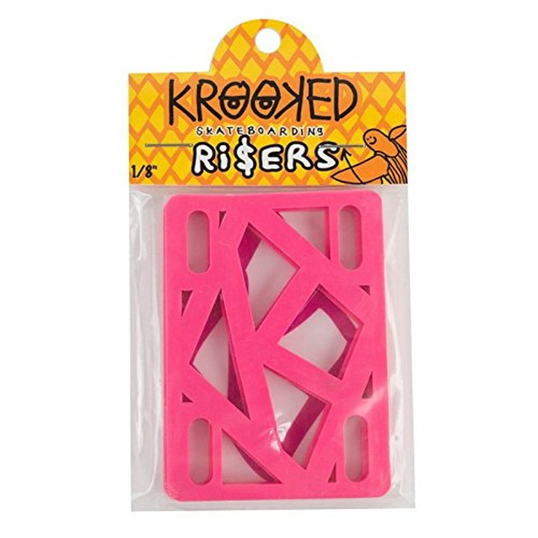 Krooked Risers 1/8'' Set Pink