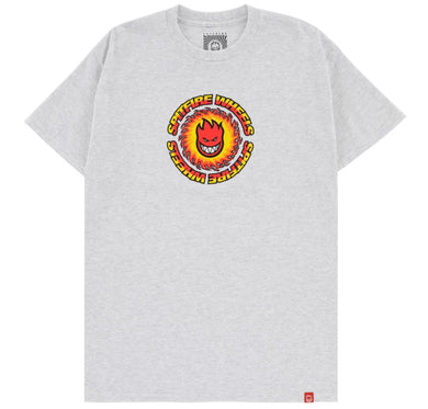 Spitfire Youth Tee OG Fireball Ash/Orange