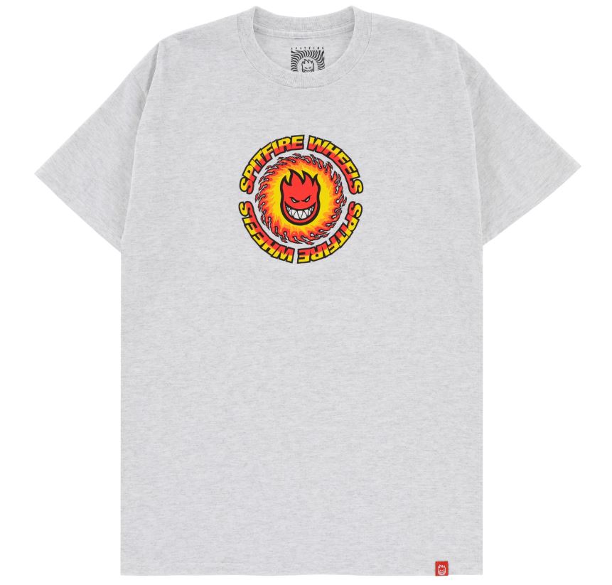 Spitfire Youth Tee OG Fireball Ash/Orange