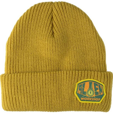 Alien Workshop Beanie OG Logo Mustard