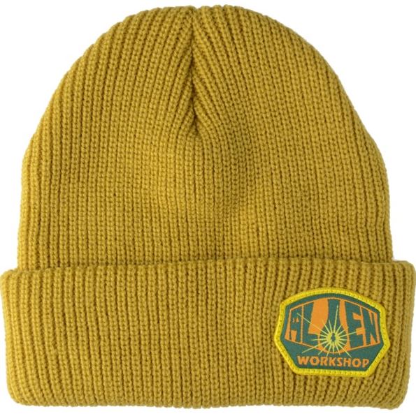 Alien Workshop Beanie OG Logo Mustard