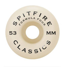 Load image into Gallery viewer, Spitfire Wheels 53mm Natural Orange 97a FF