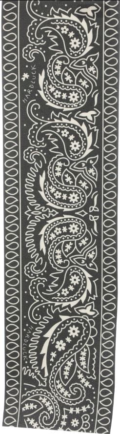 Hard Luck Grip Bandana Black/Clear