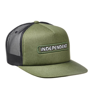 Independent Trucks Hat Snapback B/C Groundwork Army Green/Black