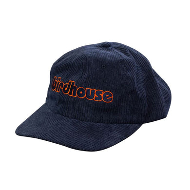 Birdhouse Hat OG Logo Blue Cord Snapback