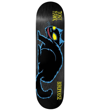 Birdhouse Deck Tony Hawk Evil Cat Blue 8.25