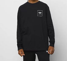 Load image into Gallery viewer, Vans Youth Long Sleeve Tee Print Box Back Black