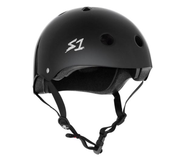S-One Helmet Mega Lifer Black Gloss