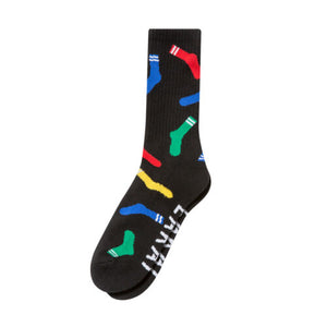 Lakai Socks Crew Sock Black