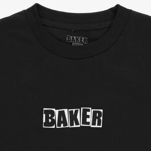Baker Tee Brand Logo Black