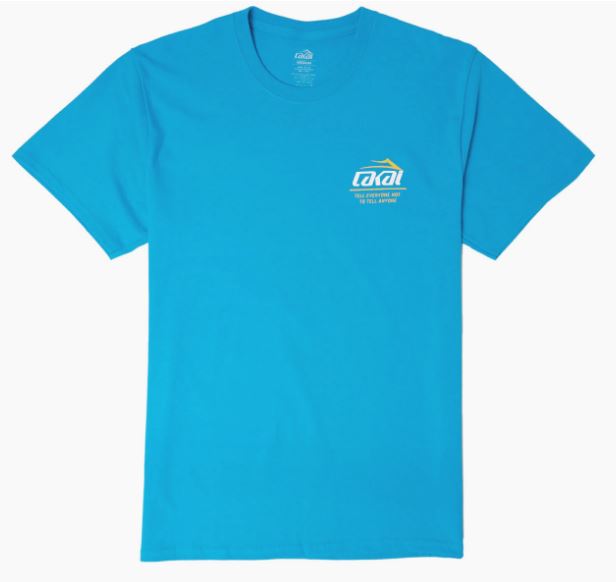 Lakai Tee Secret Blue