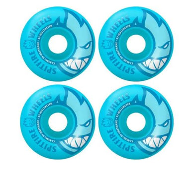 Spitfire Wheels 57mm 99a Neon Blue Bighead