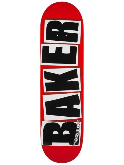Baker Deck Brand Logo Black/Red 8.475