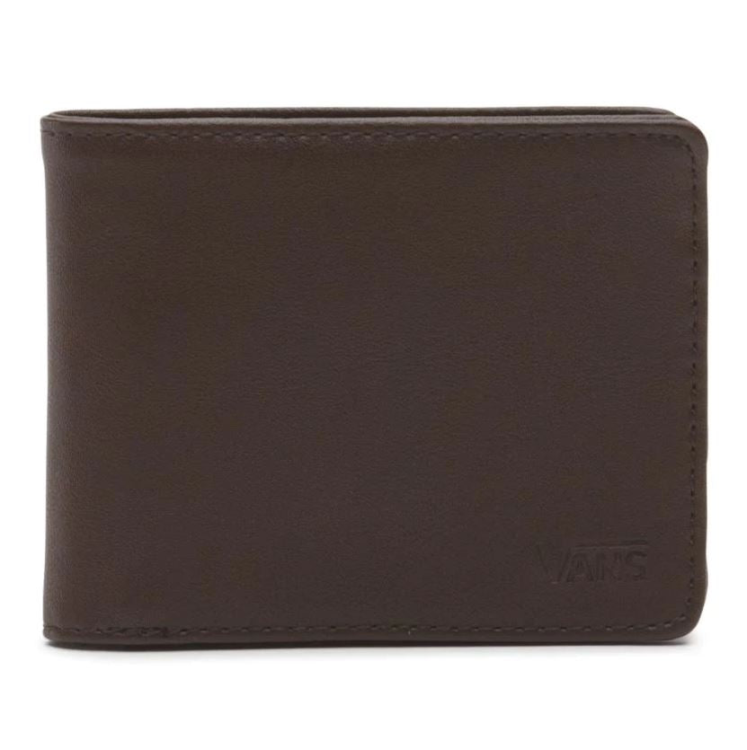 Vans Wallet Drop V Bifold Dark Brown