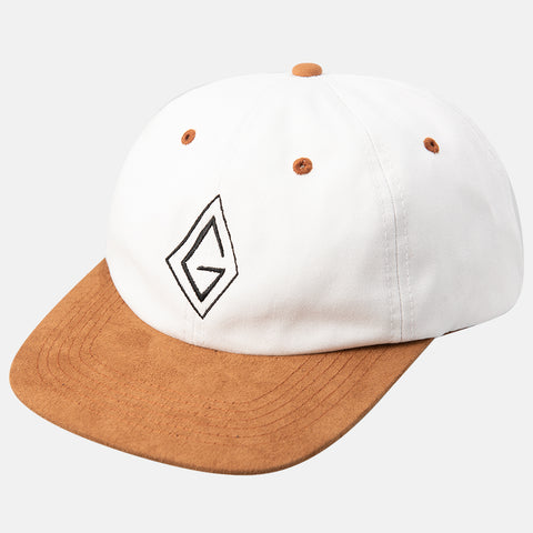 Gnarhunters G Logo White/Almond Snapback