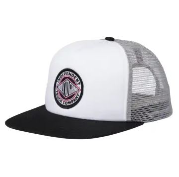 Independent Trucker Hat Snapback BTG Summit Black/White