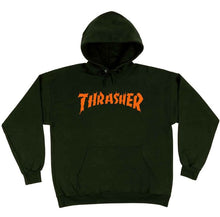 Load image into Gallery viewer, Thrasher Hoody Burn It Down Brown