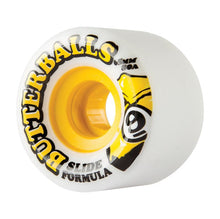 Load image into Gallery viewer, Sector 9 wheel 65mm 80a Butterball Slide White