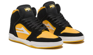 Lakai Telford High Black/Yellow Suede 11.0