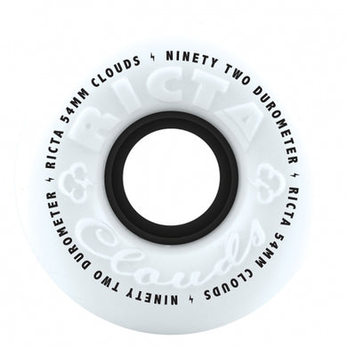 Ricta wheels 54mm Clouds Black 92a
