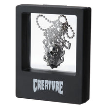 Load image into Gallery viewer, Creature Necklace Bonehead Antique Silver (One Size)