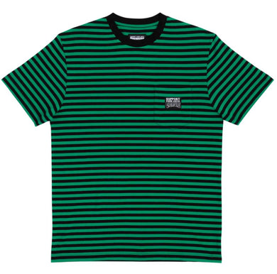 Creature Tee Support Striped Black/Green